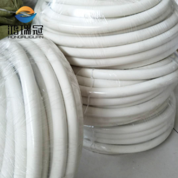 橡膠真空管 耐負壓白色橡膠軟管抽真空用橡膠管防吸扁廠家批發