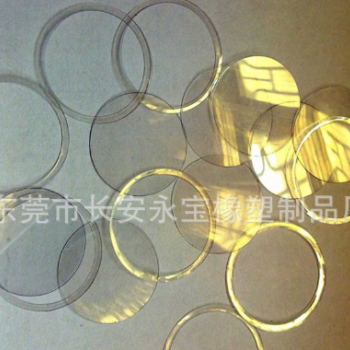廠家專業生產 PVC絕緣墊片 透明軟PVC介子墊片 圓形塑料PVC墊片