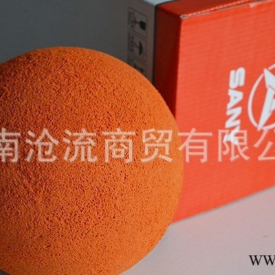湖南滄流 ** 天然橡膠 混泥土泵車80A 管道清洗球 清洗專用 品質保證