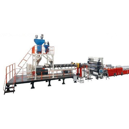 上海金緯機(jī)械JW170-2600塑料板材設(shè)備 企業(yè)生產(chǎn)PP、PE、PVDF厚板擠出生產(chǎn)線