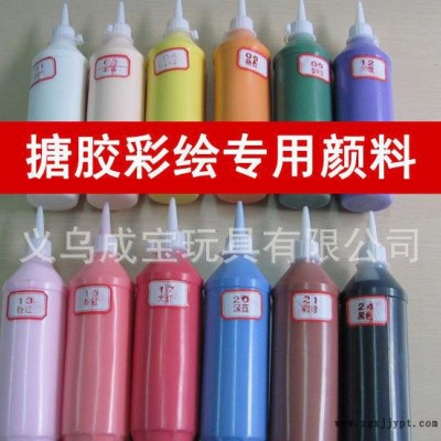 搪膠彩繪專用顏料 陶瓷彩繪顏料 數字油畫顏料