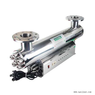 UVBK過流式管道式紫外線消毒器 CR-150 水處理設備殺菌滅菌儀污水泳池水 可定制