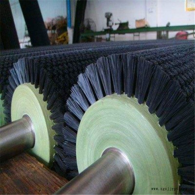 逆風工業多款工業毛刷輥 機械尼龍絲清理毛刷 鋼板酸洗線刷輥 鼓式硫化機耐高溫毛刷輥 拋光毛刷輥 可按需定制加工