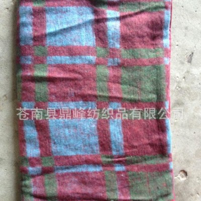 直銷**毛毯，提花毯，格子毯,工業(yè)毯，再生料毯價格低廉