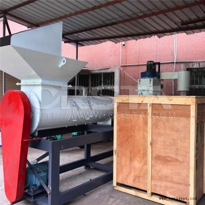 柯達機械PET牛奶瓶去標簽脫紙機，牛奶塑料瓶標簽紙去除機