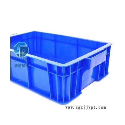 重慶塑料周轉(zhuǎn)箱廠家，400大耳朵電子廠通用工業(yè)塑料膠箱