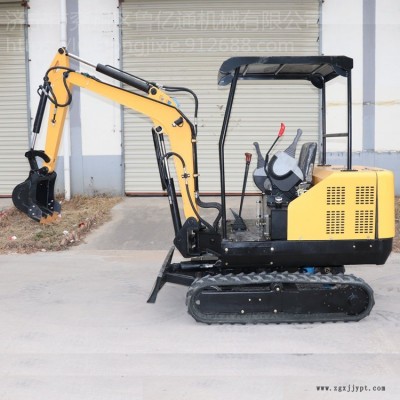 農用小型挖掘機 田園管理小型挖掘機 鋼履帶橡膠履帶微小型小鉤機 魯億通直供