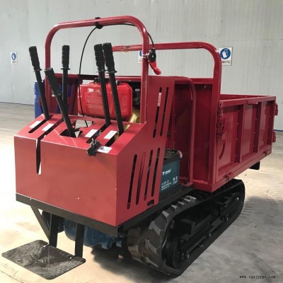 1T3T4T履帶運輸裝卸車 小型農用全地形履帶車 橡膠履帶柴油動力運輸車 手推式運輸車價格