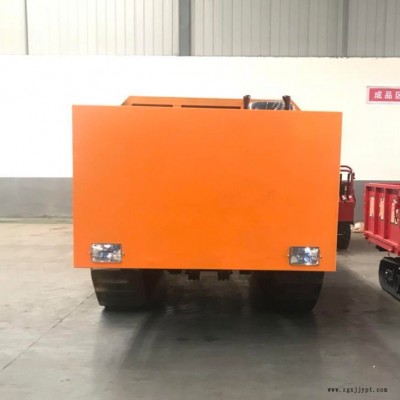 橡膠履帶拖拉機運輸車 自動升降搬運車  能拉3噸貨的履帶車  農用機履帶運輸車履帶拖拉機