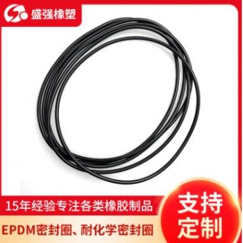 專業定制 黑色密封O型圈 EPDM三元乙丙橡膠密封圈 耐油丁青丁腈圈