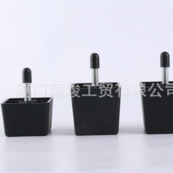 廠家供應塑料小方腳 塑料沙發(fā)腳 方形家具腳柜腳家具配件可定制