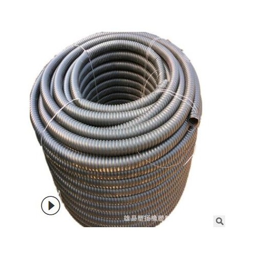 弱電工程穿線pe碳素管 現貨供應100碳素波紋管