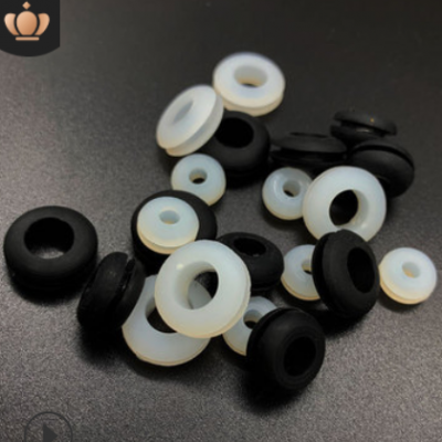 護線圈雙面套 孔塞 塑料護線環橡膠塞3-30MM硅膠1000個足數