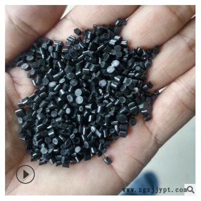 PVC插頭原料 45P黑色PVC塑料粒子 擠出級(jí)PVC啞光霧面料