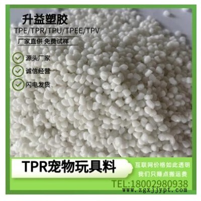 自產自銷 TPR 注塑料 寵物飛碟寵物仿真骨頭寵物磨牙棒玩具料廠家