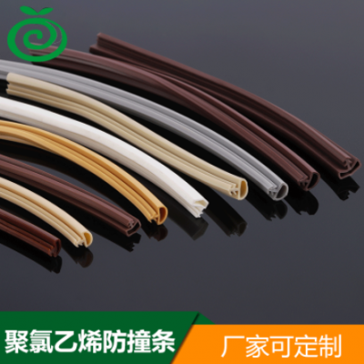 實木門房門卡槽式密封條隔音防震防撞膠條 門窗皮條現貨批發