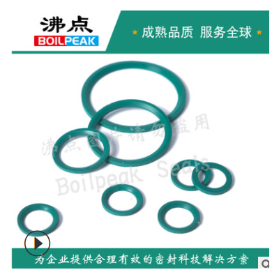 綠色氟膠 ED圈 丁腈斜口平墊 DIN3869德標 FKM 38.8*45.8*2
