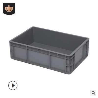 塑料周轉箱EU46系列物流周轉箱加厚底物流零部件塑膠箱汽車配件箱