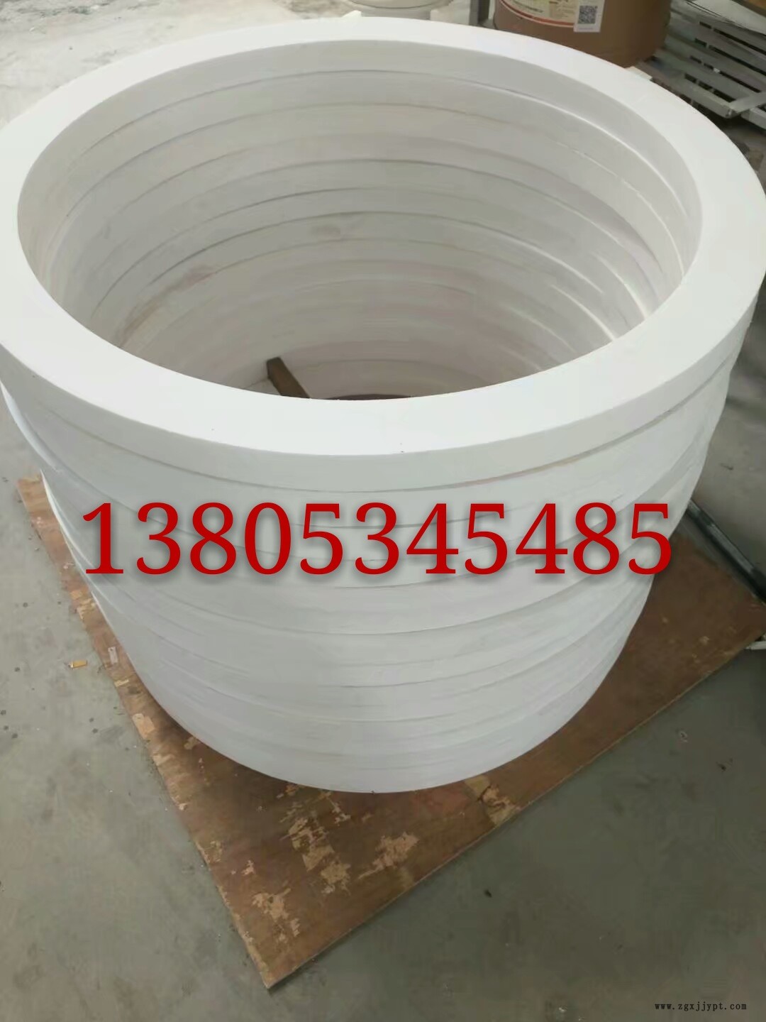 加工定制優質特純聚四氟乙烯防腐蝕絕緣密封四氟軸套異形件特氟龍示例圖5