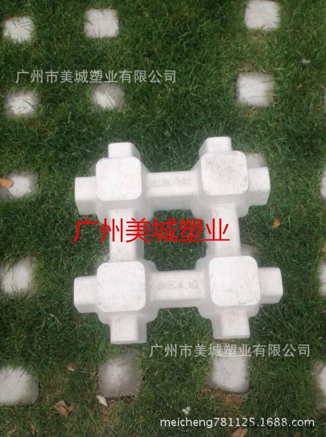 水泥植草磚塑料模具，水泥植草磚塑料模具，河道護坡植草磚模具示例圖2