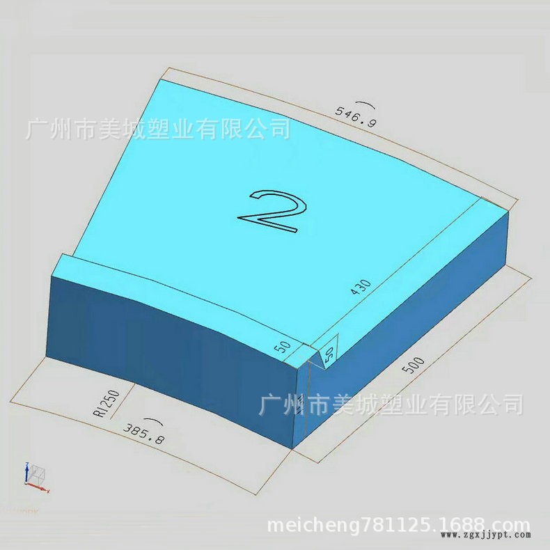 批發(fā)供應(yīng) 高速公路路基標(biāo)塑料模具 高速公路路面標(biāo)塑料模具示例圖4