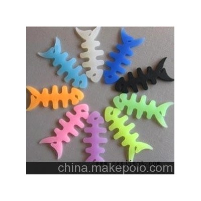 魚(yú)形硅膠繞線器加工
