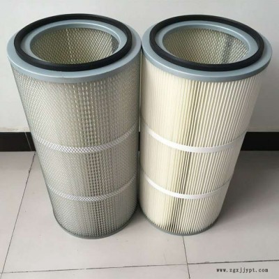 【炎辰】現貨供應 PTFE覆膜濾筒濾芯 防靜電防爆除塵濾芯