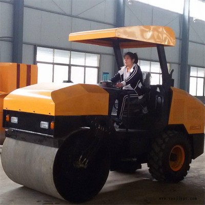 慶安QA-40 座駕壓路機4噸輪胎式壓路機 高端品質柴油壓路機