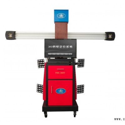 戰峰全自動跟蹤3D四輪定位 **汽車3d四輪定位設備輪胎檢測設備 汽車四輪定位儀3d CC定位儀