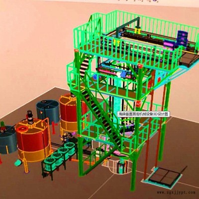 海綿機械廠家推薦垂直園泡海綿發泡機，聚氨酯泡棉發泡機軟泡發泡機械