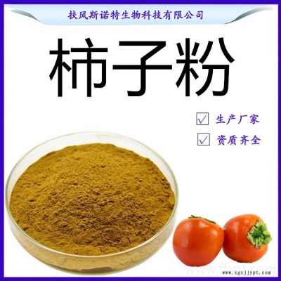 柿子粉 98%柿子粉 水溶性柿子噴霧干燥粉 斯諾特工廠批發