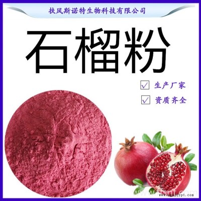 石榴粉 98%石榴粉 水溶性石榴噴霧干燥粉 斯諾特工廠批發