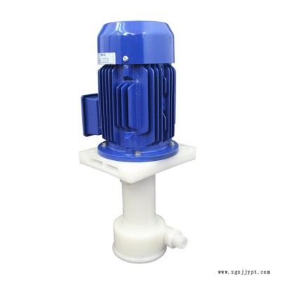 卸料泵 寧波三川宏泵業se-5022聚丙烯PP塑料化工泵 1.5kw工程塑料泵 耐腐蝕離心泵 立式化工泵