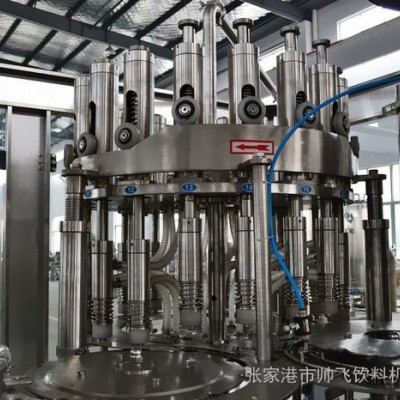 全自動PET瓶裝果汁飲料生產線 果汁飲料三合一灌裝機