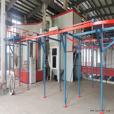 護欄涂裝設備-望江涂裝設備-特固石首靜電噴涂設備