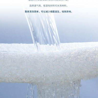 青島聚力德-洛陽水晶高分子床墊設備床墊內芯