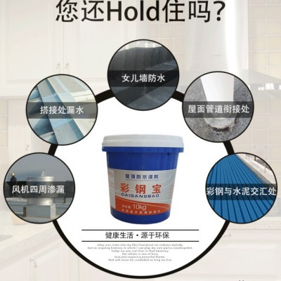 彩鋼瓦防水 彩鋼翻新漆 屋面防水，彩鋼防水，縫制聚酯布樹(shù)脂 純丙乳 顏料 SBS卷材聚酯布 化纖 純料 鋼構(gòu)房