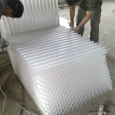 【華強】廠家批發   蜂窩斜管 斜管填料 PP料斜管 六角蜂窩斜管 品質保證