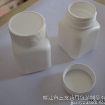 藥用塑料瓶、塑料瓶、藥用包裝瓶、方塑料瓶、60Ml塑料瓶、口服固體塑料瓶