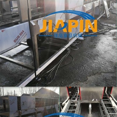 塑料箱噴淋清洗機 諸城佳品  塑料箱連續(xù)清洗機 洗箱機各種型號 塑料箱清洗機