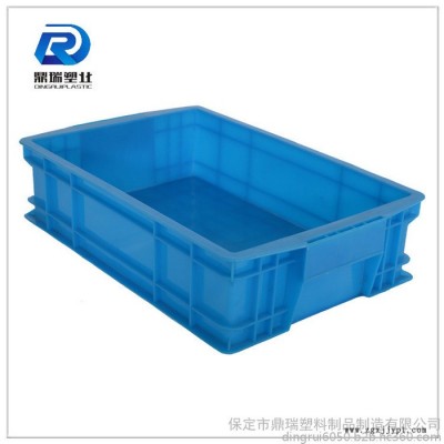 天津鼎瑞塑料周轉箱餐具消毒箱 /周轉箱批發/藍色加厚加蓋子塑料周轉箱儲物箱