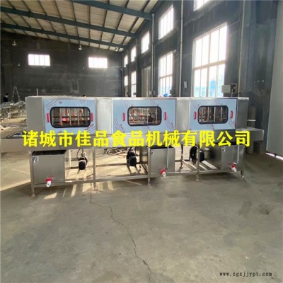 佳品機械周轉箱清洗機價格6米洗筐機廠家8米魚料筐清洗機 料泥箱噴淋清洗機 全自動變頻洗箱機 大型洗箱機價格