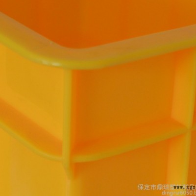 河南鼎瑞餐具周轉膠箱 /周轉箱廠家/藍色加厚加蓋子塑料周轉箱儲物箱