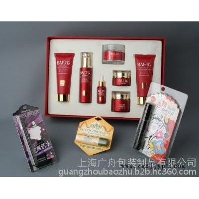 上?；瘖y品吸塑,化妝品吸塑內托,植絨化妝品包裝廣舟包裝十幾年經驗，高品質的選擇