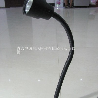 軟管工作燈，磨床工黑色塑料軟管燈 鹵素燈