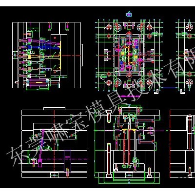 DME出口模具設計，專業UG全3D模具設計