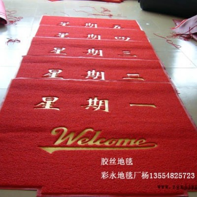 供應(yīng)膠絲地毯，膠絲地墊，門口地墊