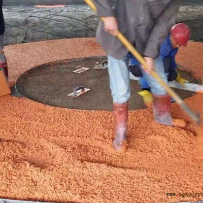 山東彩色透水混凝土膠粘劑 透水混凝土膠結劑用處