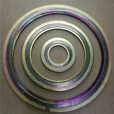 石墨墊片耐高溫法蘭閥門密封填料環金屬纏繞墊片定做柔性石墨墊片