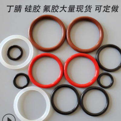 環保防水圈 食品級硅膠密封圈 耐油耐腐蝕氟膠O型圈 耐高溫橡膠圈